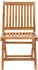 vidaXL Klappbare Gartenstühle mit Kissen 8 Stk. Teak Massivholz (3072879)
