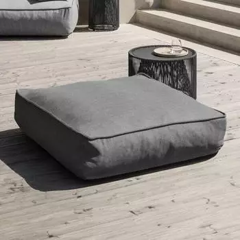 Blomus Grow Outdoor Diwan L, Coal, 130x130x25cm (62077)