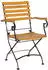Gardenson Acamp Klappsessel-Set Lindau schwarz Holz B/H/L: ca. 55x88x57 cm