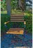 Gardenson Acamp Klappsessel-Set Lindau schwarz Holz B/H/L: ca. 55x88x57 cm