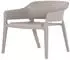 Gardenson Stuhl Giethoorn mit Armlehne 77.5x55x54.5 cm (BxTxH) hellgrau 4 Stk.