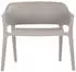 Gardenson Stuhl Giethoorn mit Armlehne 77.5x55x54.5 cm (BxTxH) hellgrau 4 Stk.
