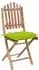 vidaXL Klappbare Gartenstühle 2 Stk mit Kissen Bambus 3064013