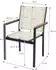 ML-Design Gartenstühle 6Er Set Beige Textilene mit Aluminiumgestell