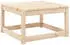 vidaXL Gartenhocker Massivholz Kiefer 844679