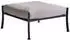 Brafab Delux Garten-Hocker Edelstahl Teddy-Olefin Beige 79x79cm (8634-8-284-79)