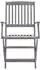 vidaXL Klappbare Gartenstühle 6 Stk mit Kissen Massivholz Akazie 3065427