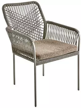 Brafab Vira Diningsessel Olefin stapelbar mit Sitzkissen (5541-620-21-620)