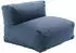 Oviala Modular garden armchair Mixi pacific blue