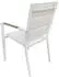 Oviala Garden chair aluminium and textilène x2 white