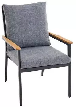 Siena Garden Comfort Plus Sessel Liguria 97 x 65 x 79,5 cm Anthrazitgrau FSC&reg;