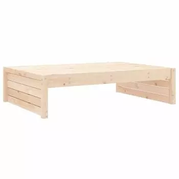 vidaXL Gartenhocker 120x80 cm Massivholz Kiefer 825751