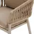 Hespéride Oriengo garden armchair with cushions x2 beige clay