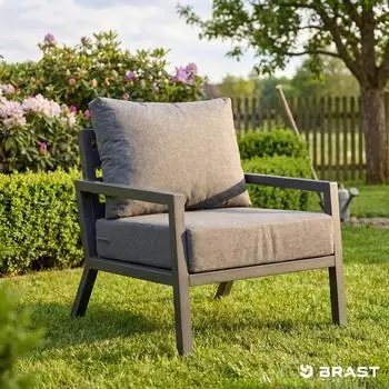 Brast Adria Loungesessel Aluminium, wetterfest (Adria)