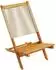 vidaXL Gartenstühle 2er-Set Akazienholz & Polypropylen Beige (367689)