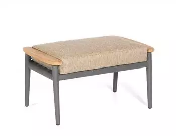 SonnenPartner Montgomery Hocker Teakholz 48x77x44cm (80072131)