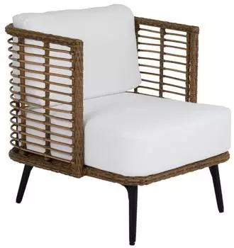 Brafab Covelo Gartensessel Aluminium/Kunst-Rattan, naturfarben (5391-65-2)