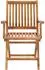 vidaXL Gartenstühle 2er-Set Teak Massivholz hellgrüne Kissen (3062432)