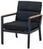 Gardissimo Nara Loungesessel Aluminium, braun (Nara)