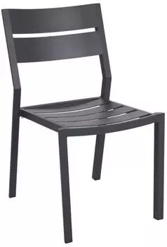 Brafab Delia Stapelstuhl Aluminium Anthrazit