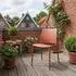 CLP Meton Gartenstuhl stapelbar, Polypropylen, terracotta (327540)