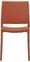 CLP Meton Gartenstuhl stapelbar, Polypropylen, terracotta (327540)