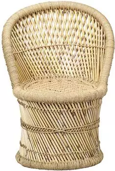 Marrakesch Orient & Mediterran Interior Aleja Boho Gartenstuhl, Bambus Natur (ssh-001)