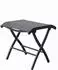 Gardissimo Windsor Hocker Aluminium/Textilen anthrazit/mixed-silber