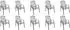 MFG Zingst Stapelstuhl aus Streckmetall, 10er-Set (Zingst)