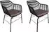 Home Deluxe Tara Gartenstuhl mit Sitzkissen, wetterfest (59262)