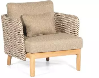 SonnenPartner Cheyenne Lounge-Sessel Alu/PE-Geflecht Seagrass (80072137)