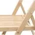 Spetebo Klappstuhl Holz, natur, bis 100kg (47023)