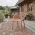 CLP Hope Gartenstuhl 2er Set, stapelbar, wetterfest, terracotta (328102)