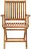 vidaXL Klappbare Gartenstühle mit Kissen, Teak, 8er-Set (3072802)