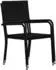 vidaXL Garten-Essstühle 6 Stk., stapelbar, schwarz, Polyrattan (318702)