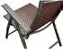 DEGAMO Antibes Gartensessel, Polyrattan braun, faltbar (11002)