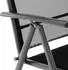 VCM Klappstuhl Aluminium, klappbar, schwarz (12188150-0)