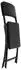 VCM Klappstuhl Gartenstuhl Rattan-Optik, schwarz (66582845-0)