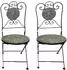 Mojawo Mosaik Klappstuhl Bistrostuhl Stern Design, 2er-Set