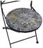 Mojawo Mosaik Klappstuhl Bistrostuhl Stern Design, 2er-Set