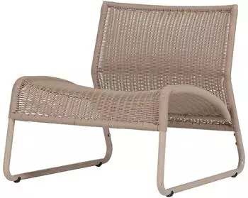 Woood West Gartensessel Polypropylen & Metall, sand (350376-A)