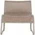 Woood West Gartensessel Polypropylen & Metall, sand (350376-A)