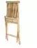 VCM Gartenstuhl Hochlehner Klappstuhl Teakholz braun, 2er Set (16541235-0)