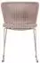 Woood Wings Gartenstuhl 2er-Set, Metall & Poly-Rattan, sand (378616-A)