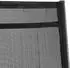 VCM Hochlehner Klappstuhl Aluminium mit Fußstütze, 2er-Set, schwarz/anthrazit