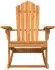 vidaXL Adirondack Schaukelstuhl Garten Teak Massivholz (4008082)