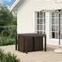 vidaXL Garten-Esszimmerstühle 2er-Set, PP, braun/hellgrau (899992)