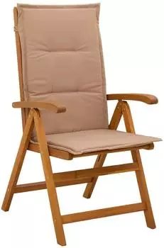 vidaXL Liegest&uuml;hle f&uuml;r den Garten 8 Stk., Akazienholz massiv (3434479)