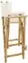 vidaXL Regiestuhl klappbar, Bambus, 2er-Set (42028052)