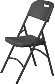 Hendi Klappstuhl Catering schwarz, HDPE, 540x440x840mm (810989)